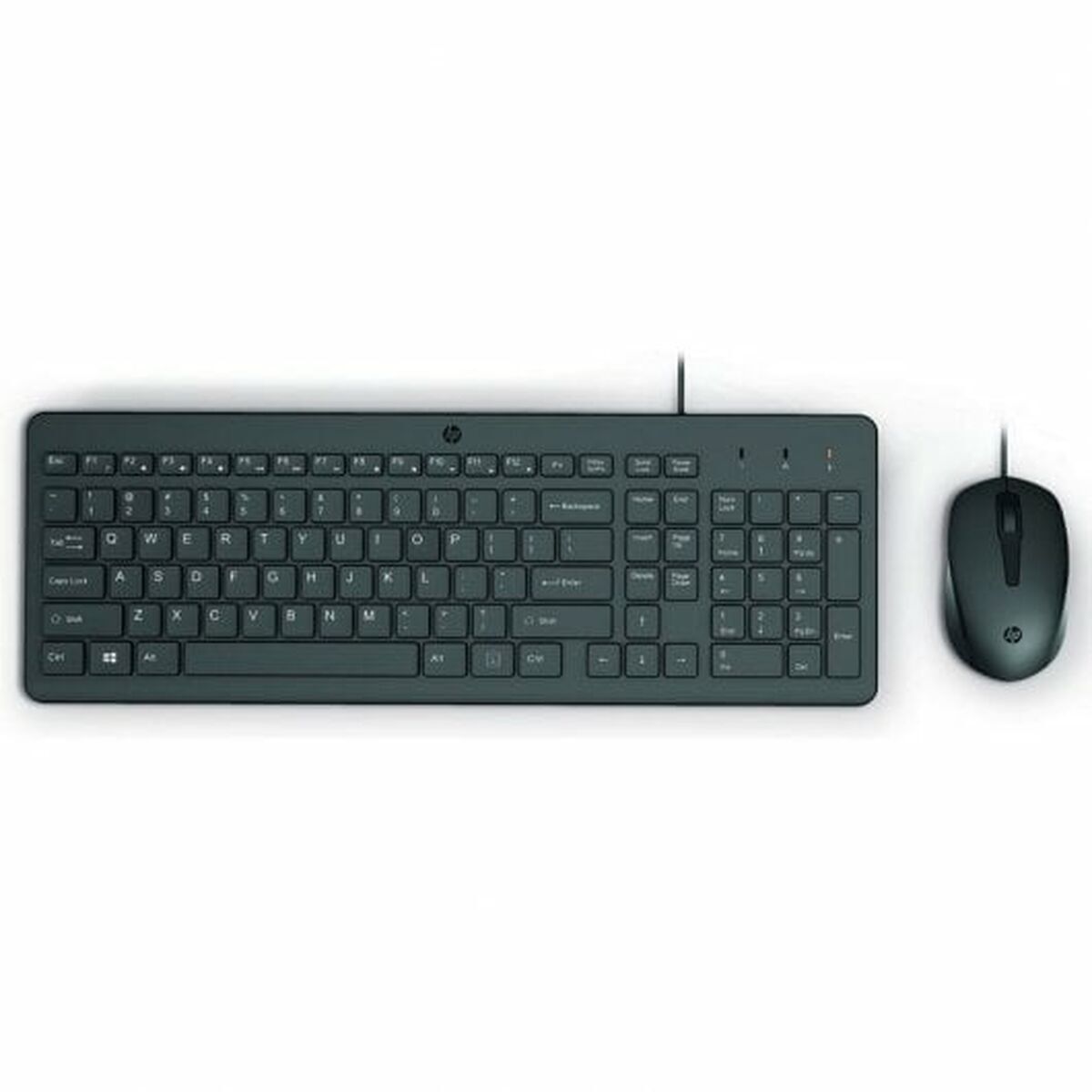 Teclado e Rato HP 240J7AA Preto