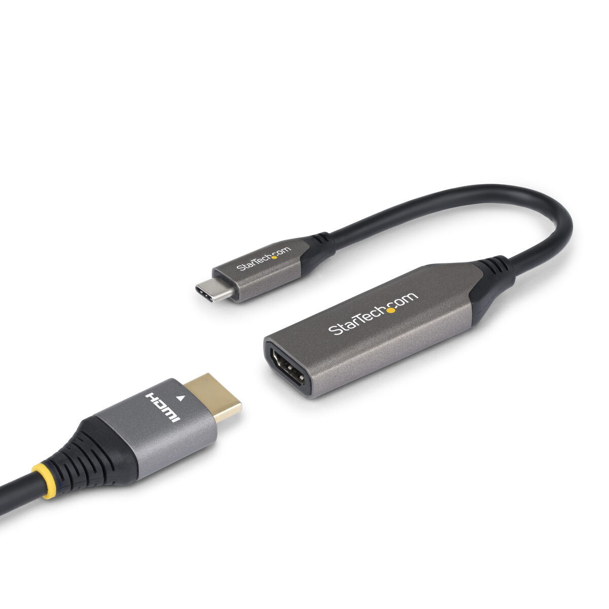 Cabo USB Startech 112B-USBC-HDMI21 Cinzento 20 cm