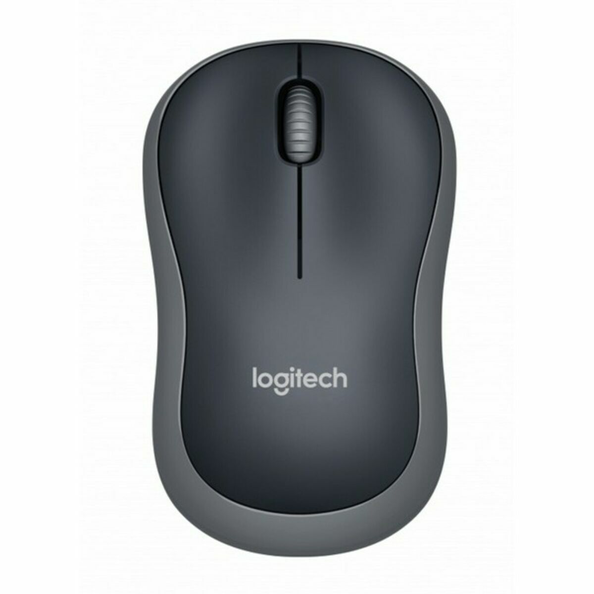 Rato sem Fios Logitech M185 Preto Cinzento 1000 dpi