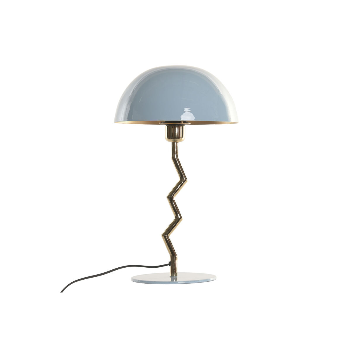 Lâmpada de mesa Home ESPRIT Azul Dourado 50 W 220 V