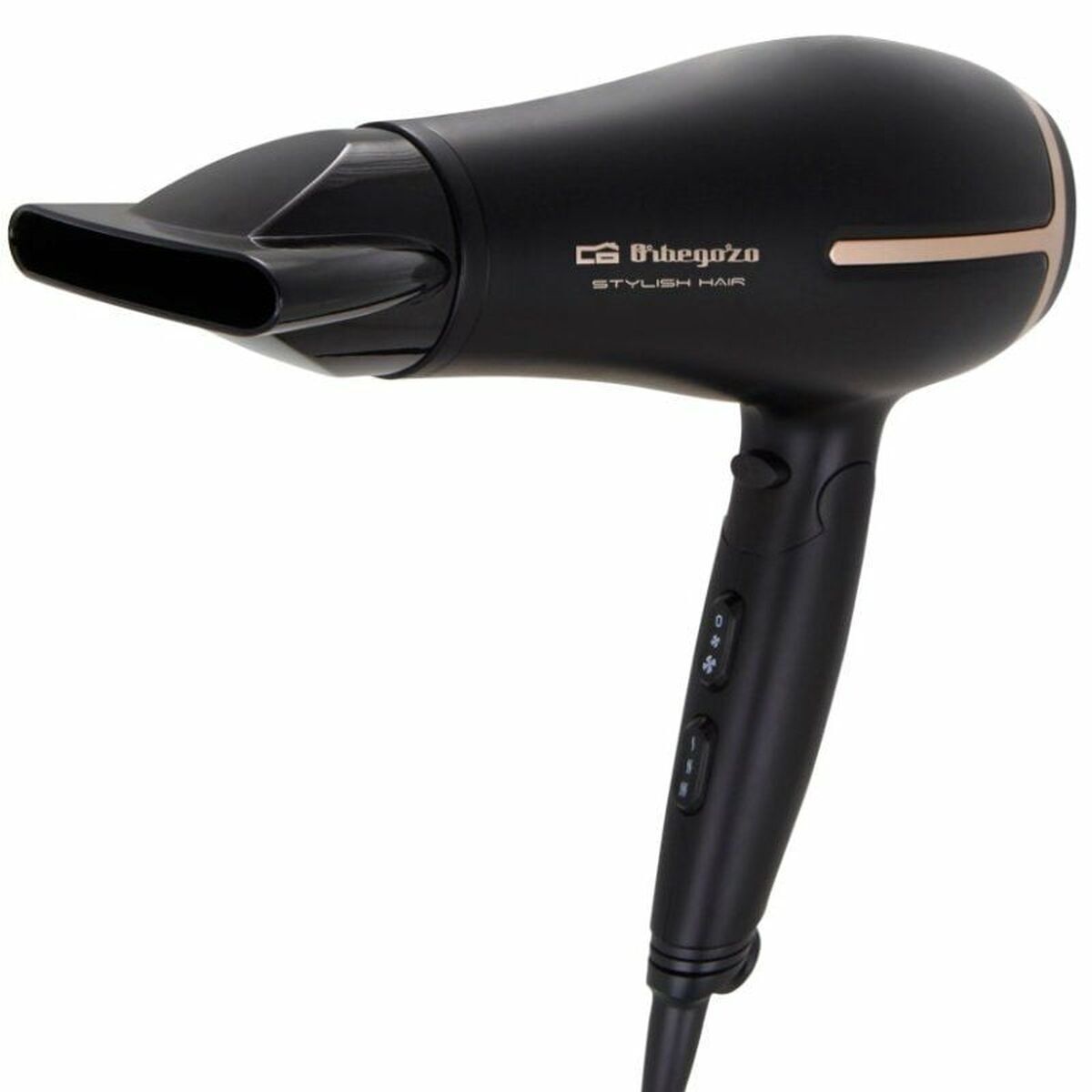 Secador de Cabelo Orbegozo SE-2074 2000 W Preto