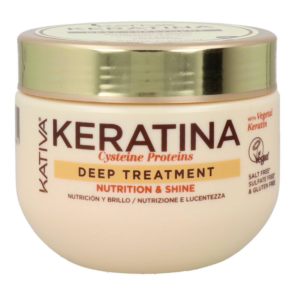 Máscara Capilar Nutritiva Kativa Keratina Deep 300 ml