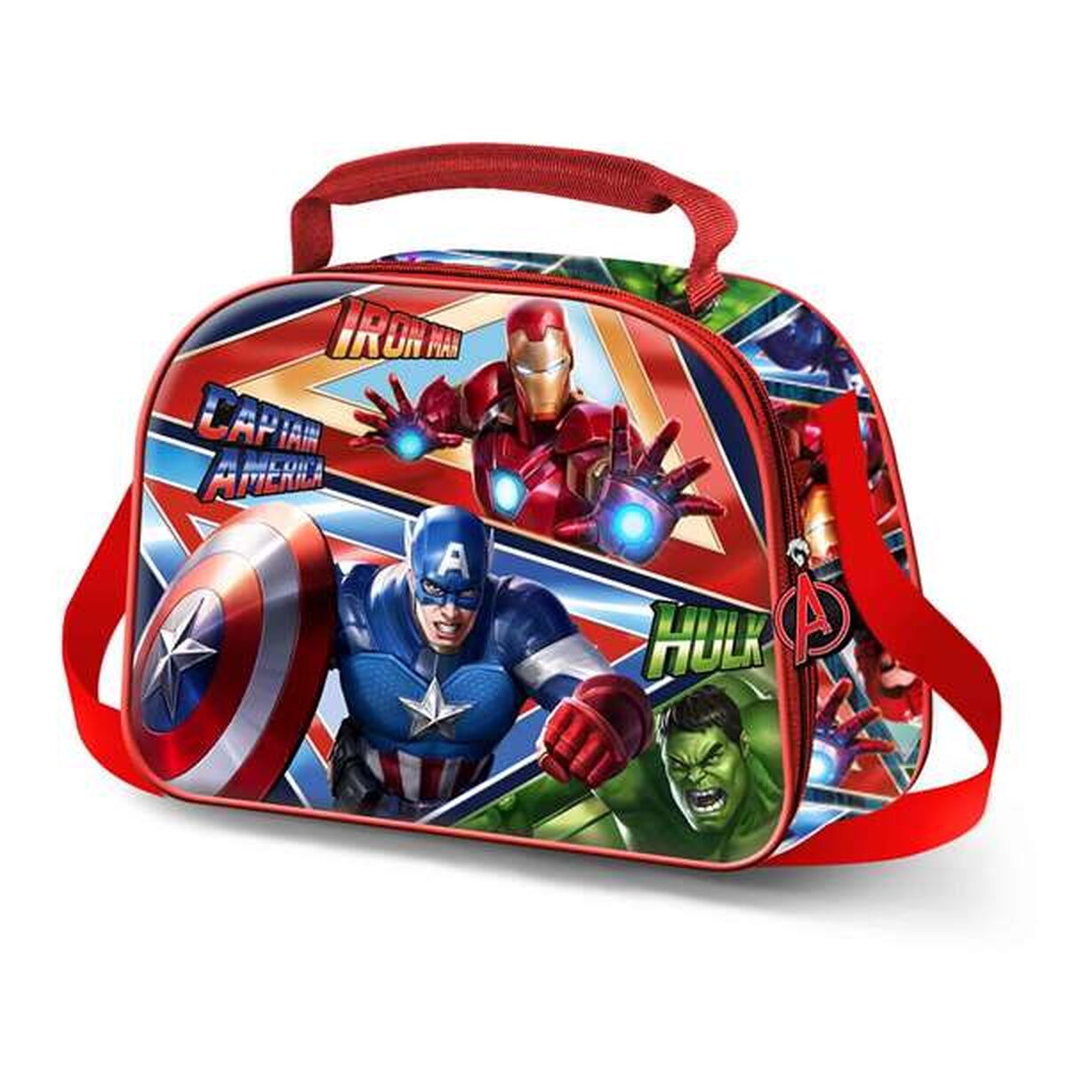 Bolsinha de Merenda The Avengers Azul 20 x 26 x 10 cm