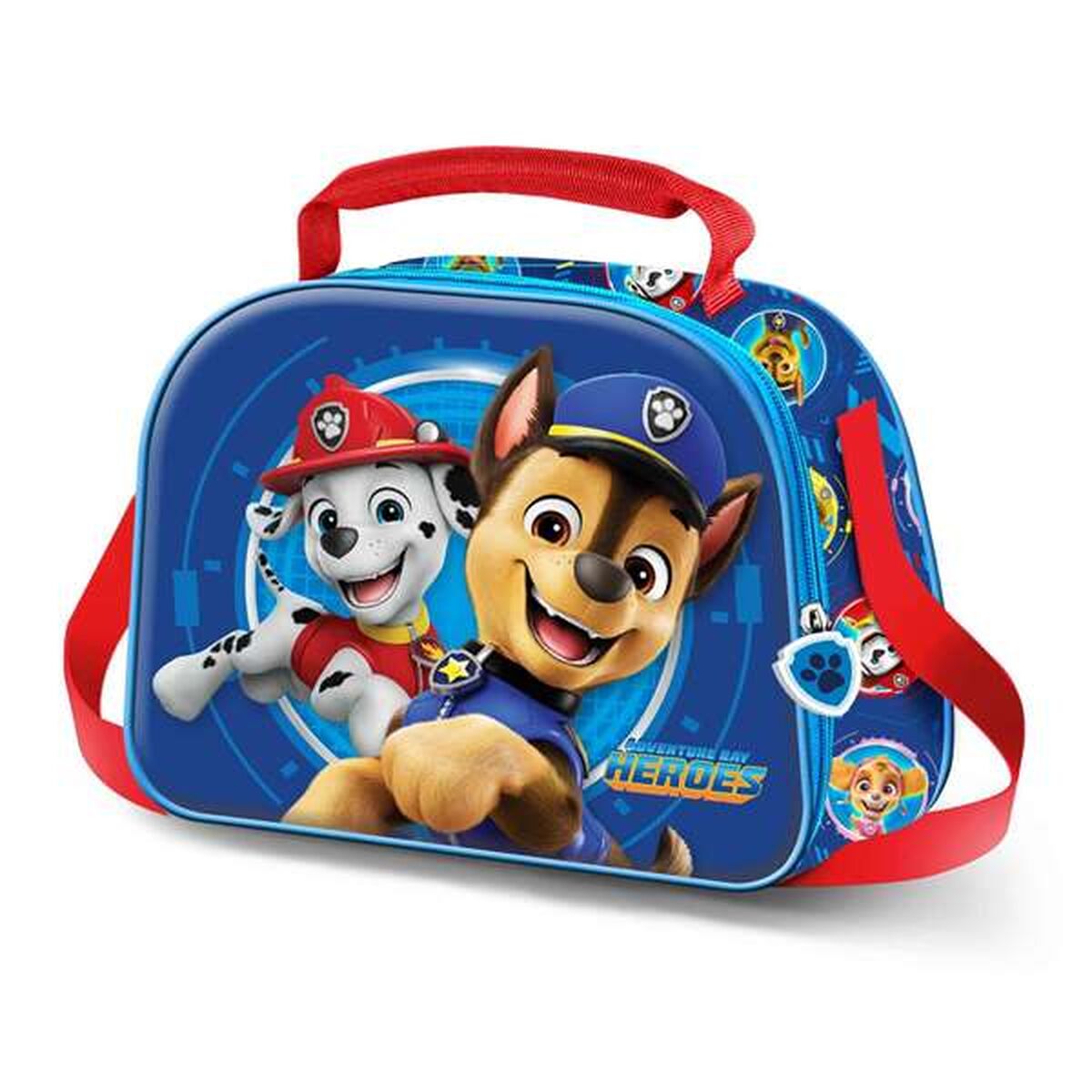 Bolsinha de Merenda The Paw Patrol Azul 20 x 26 x 10 cm