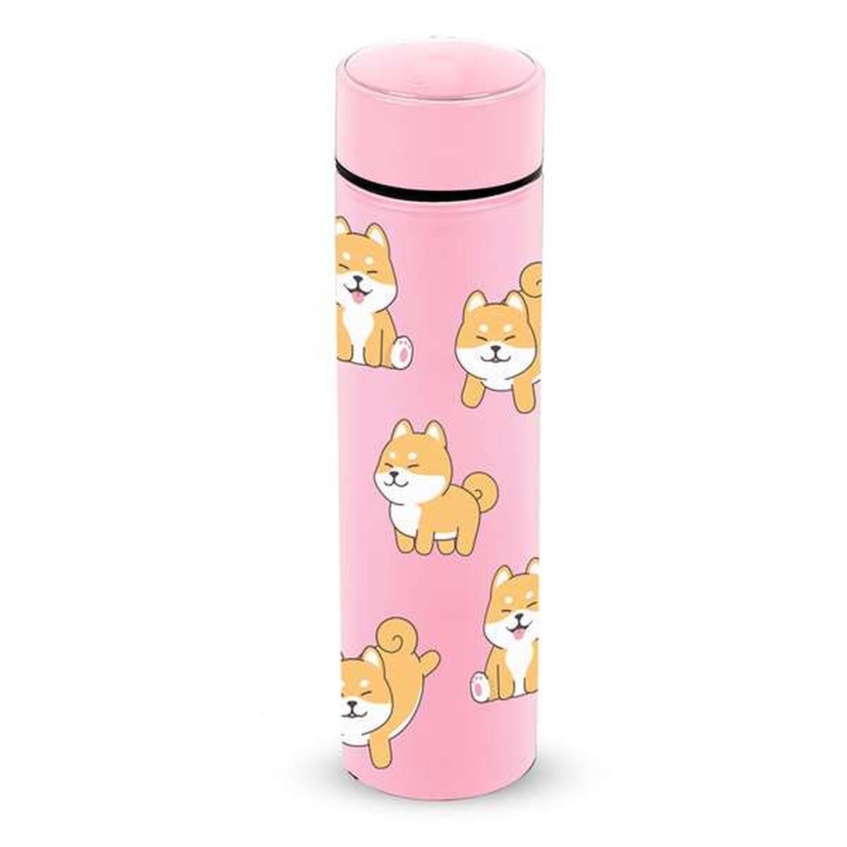 Garrafa Térmica Oh My Pop! Shiba Multicolor 500 ml