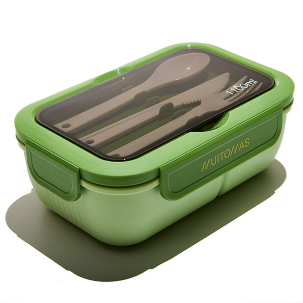 Lancheira Muitomas LUNCHBOXSGN Verde 1,1 L