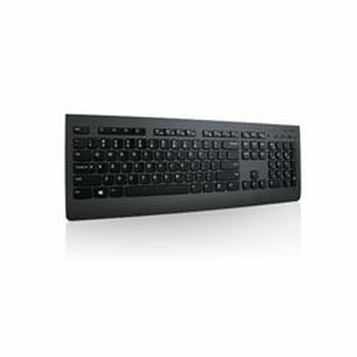 Teclado Lenovo 4X30H56868 Preto Qwerty espanhol