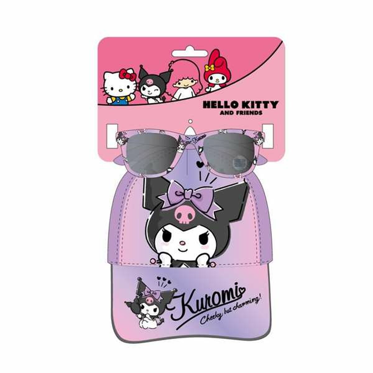 Boné Infantil Kuromi Roxo