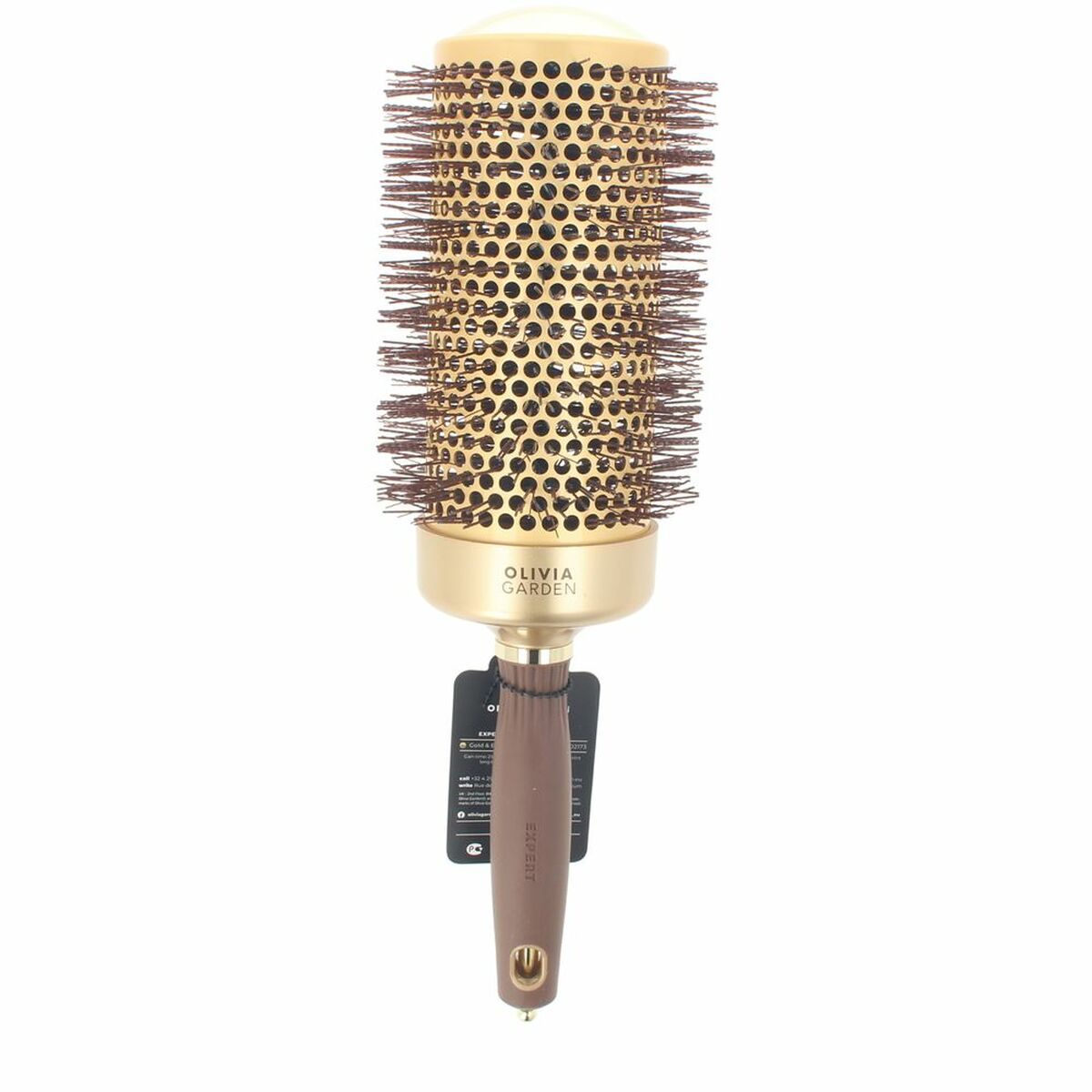 Escova Olivia Garden EXPERT BLOWOUT SPEED Castanho Dourado Ø 65 mm