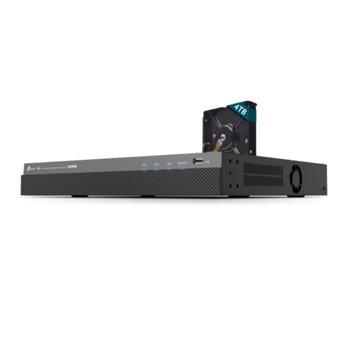 Vídeo gravador em rede TP-Link VIGI NVR2016H-16MP-4TB Preto