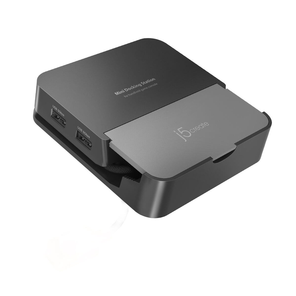 Hub USB j5create JCD624-N Preto Cinzento