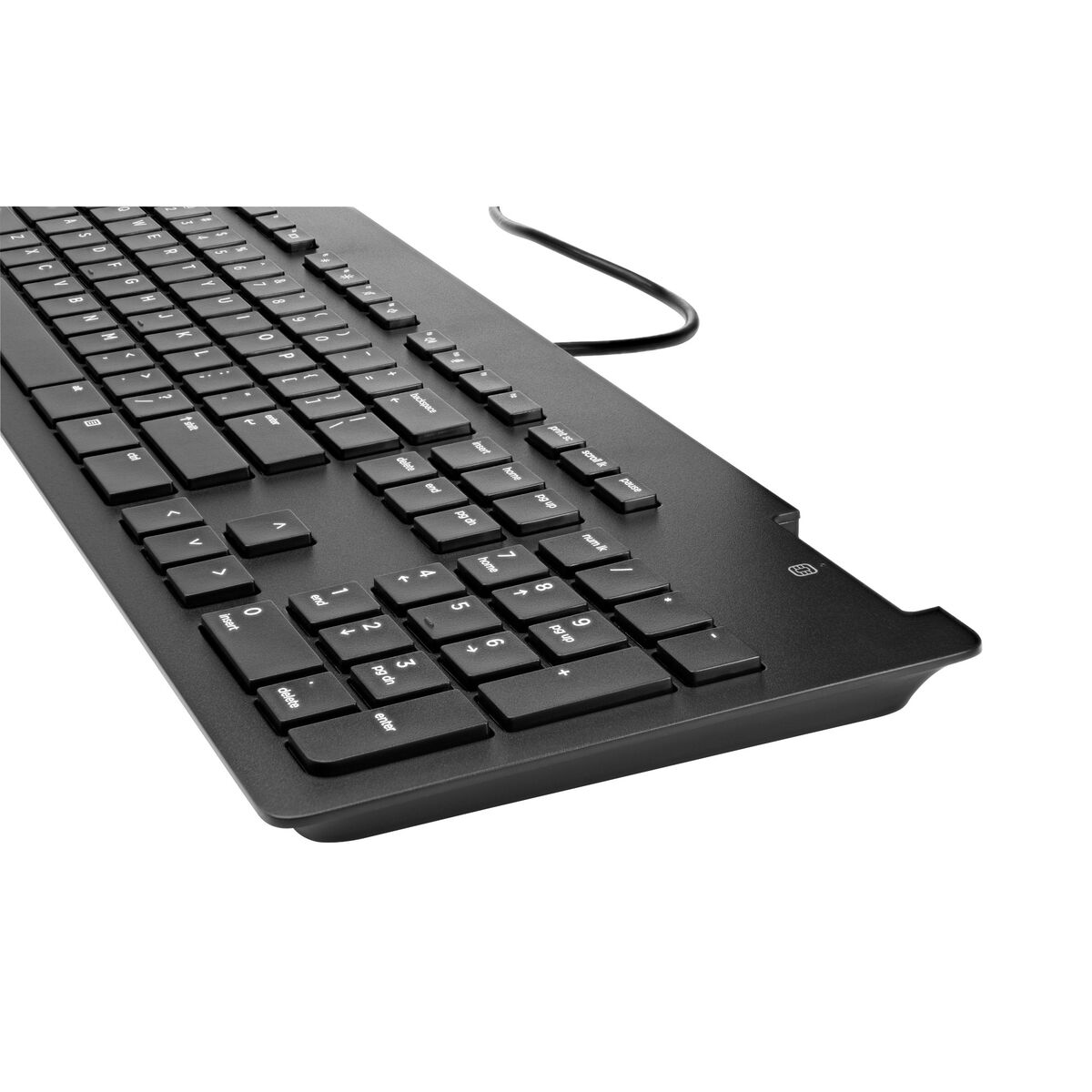 Teclado HP A71J9AA#ABE Preto QWERTY