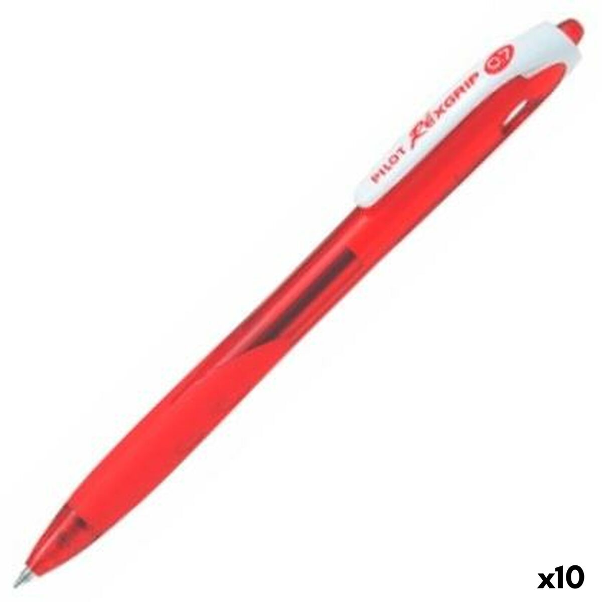 Caneta Pilot REXGRIP BEGREEN Vermelho 1 mm (10 Unidades)