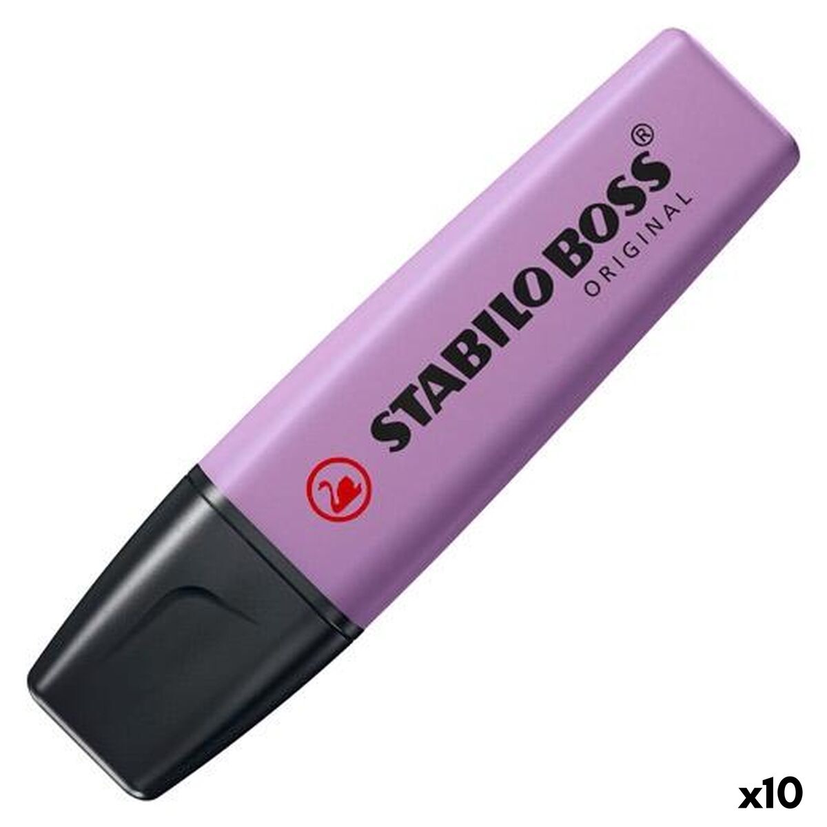 Marcador Fluorescente Stabilo NATURECOLORS WILDFLOWE Lilás (10 Unidades)