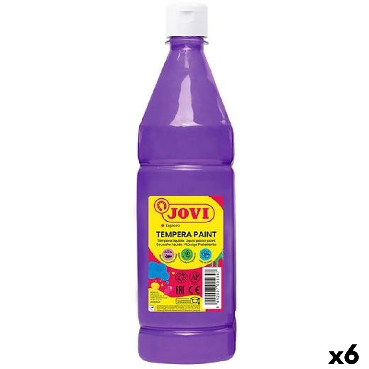 Têmpera Jovi Violeta 1 L (6 Unidades)