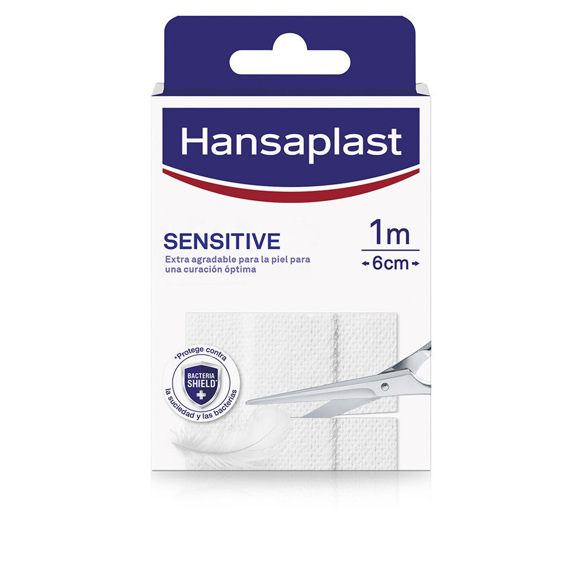 Apósitos Esterilizados Hansaplast HP SENSITIVE Branco 1 m x 6 cm