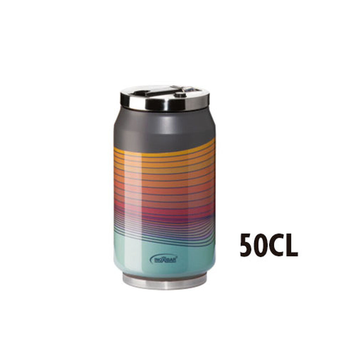 Garrafa Térmica em Aço Inoxidável Inoxibar 61264 500 ml Vermelho