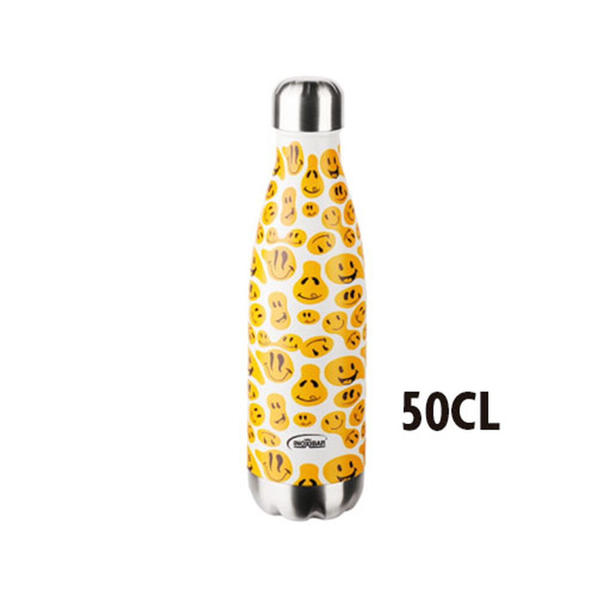 Garrafa Térmica em Aço Inoxidável Inoxibar Branco 50 cl