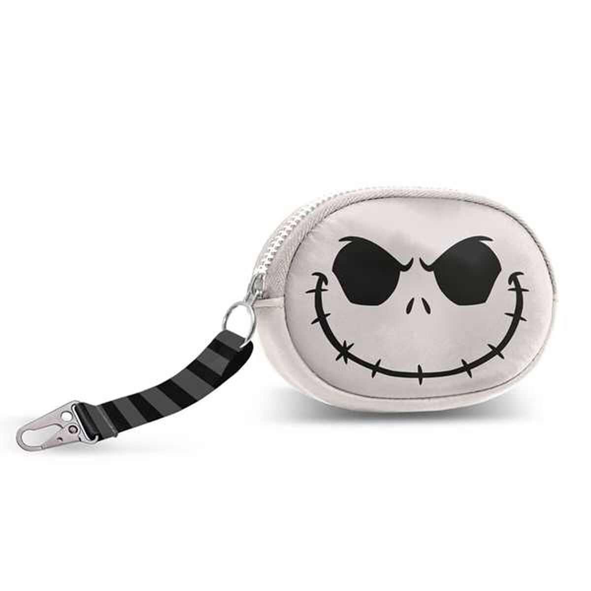 Porta-moedas The Nightmare Before Christmas Branco 12,5 x 2 cm