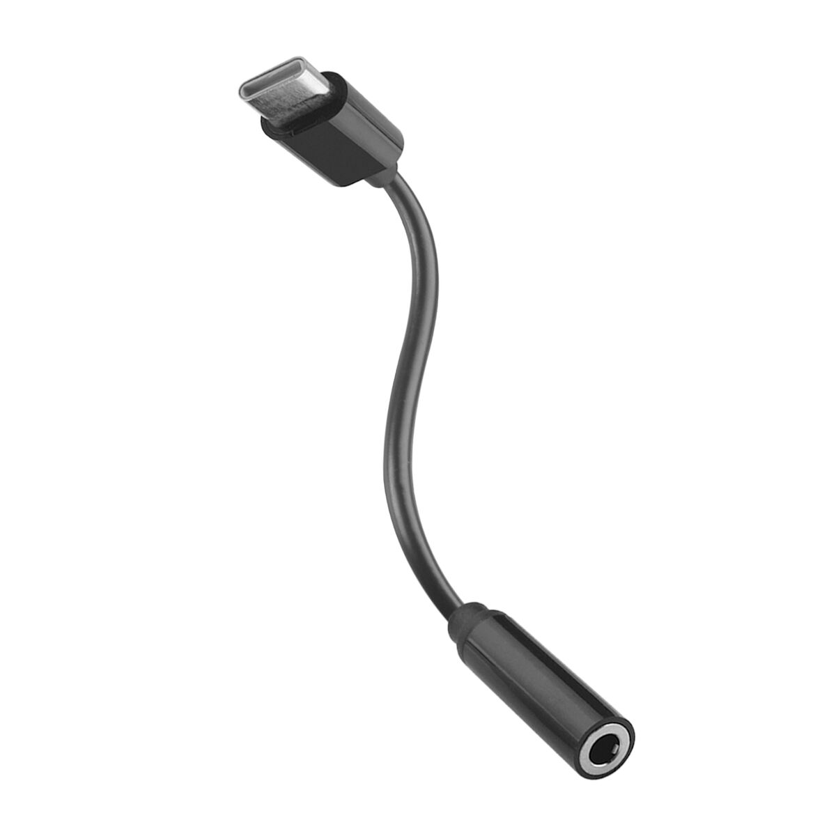 Adaptador USB-C para Jack 3.5 mm Muvit for Change JDS-C35 Preto