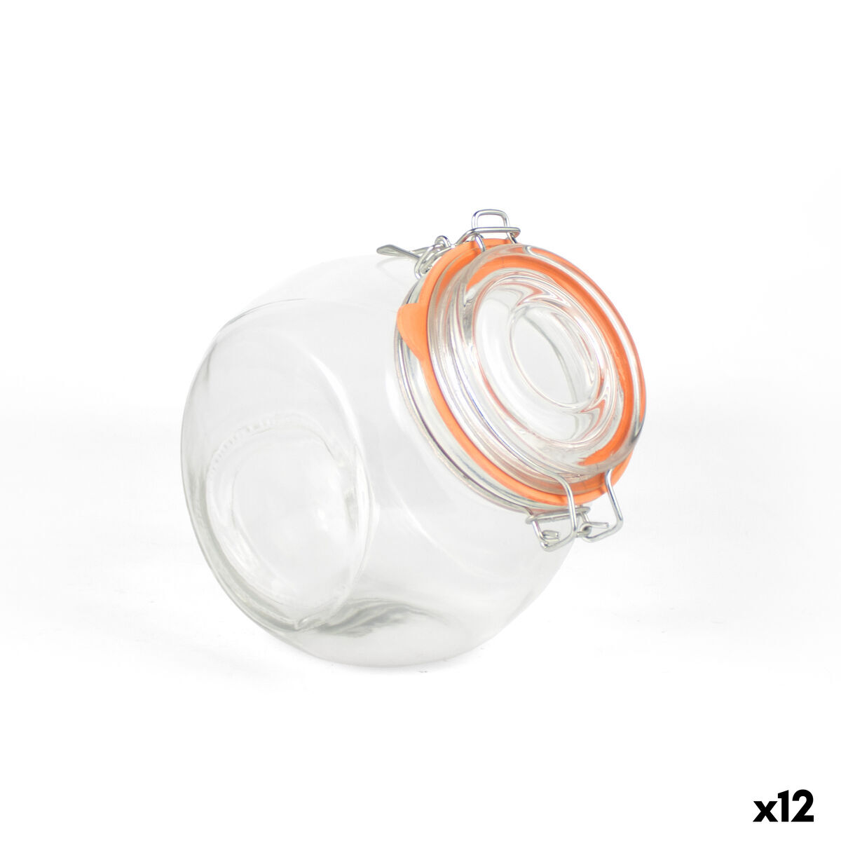 Frasco La Mediterránea Laranja Transparente 1 L (12 Unidades)