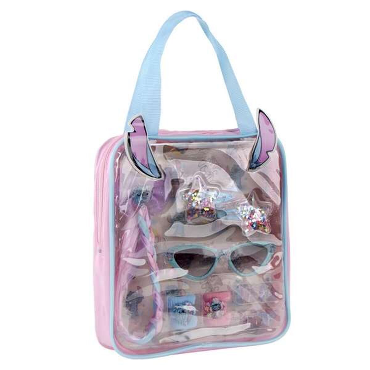 Conjunto de Beleza Stitch Azul