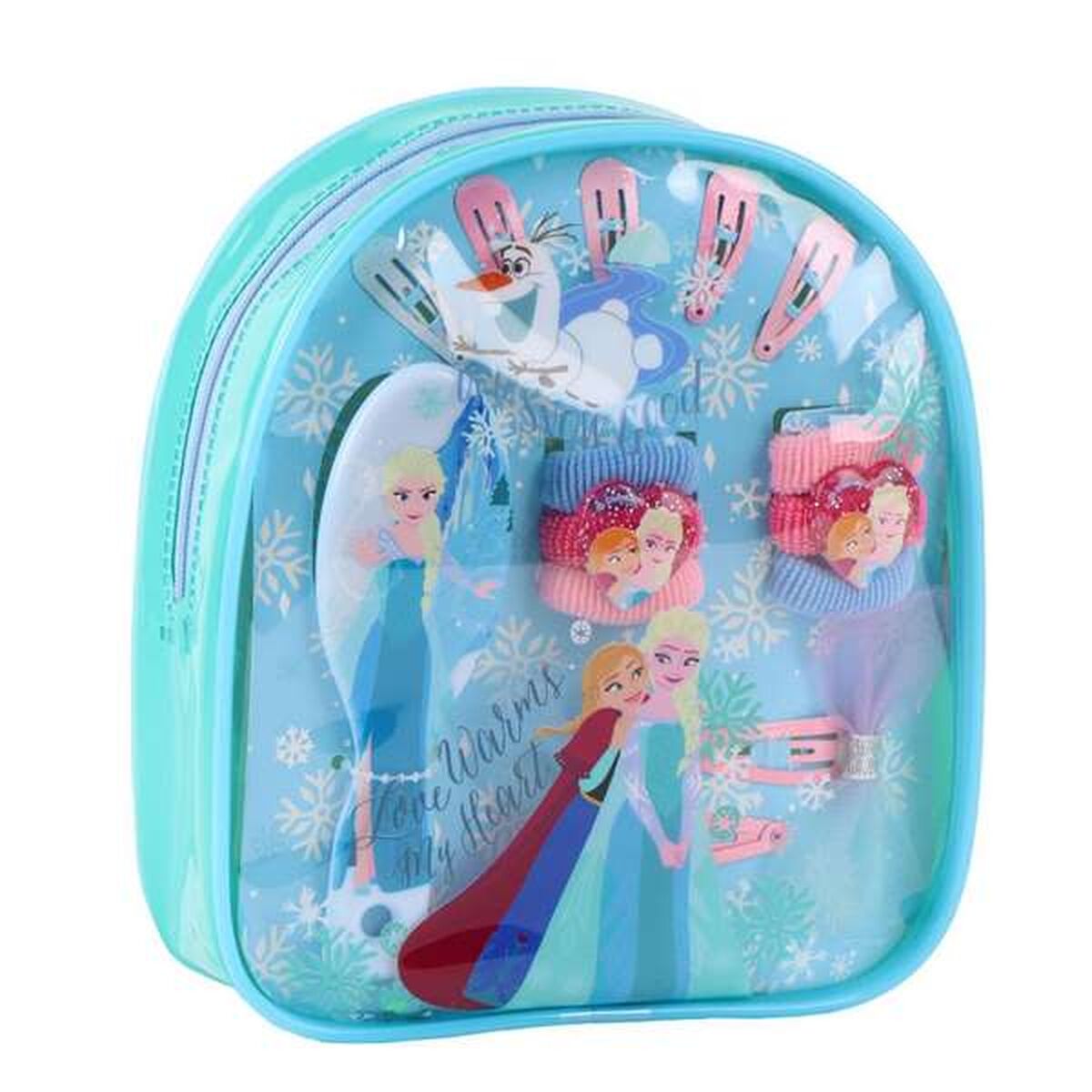 Conjunto de Beleza Frozen Turquesa