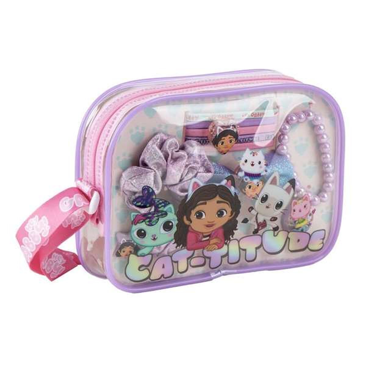 Conjunto de Beleza Gabby's Dollhouse Roxo