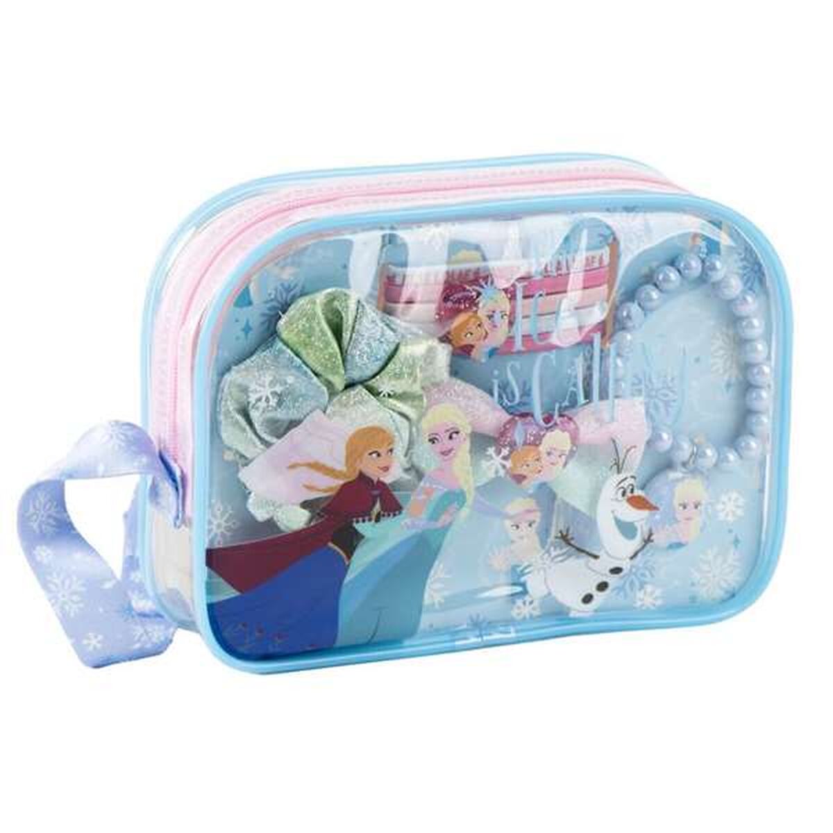 Conjunto de Beleza Frozen Turquesa