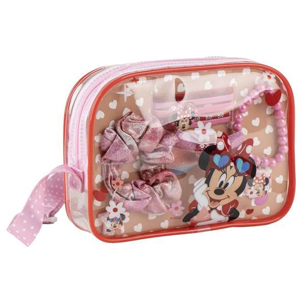Conjunto de Beleza Minnie Mouse Vermelho