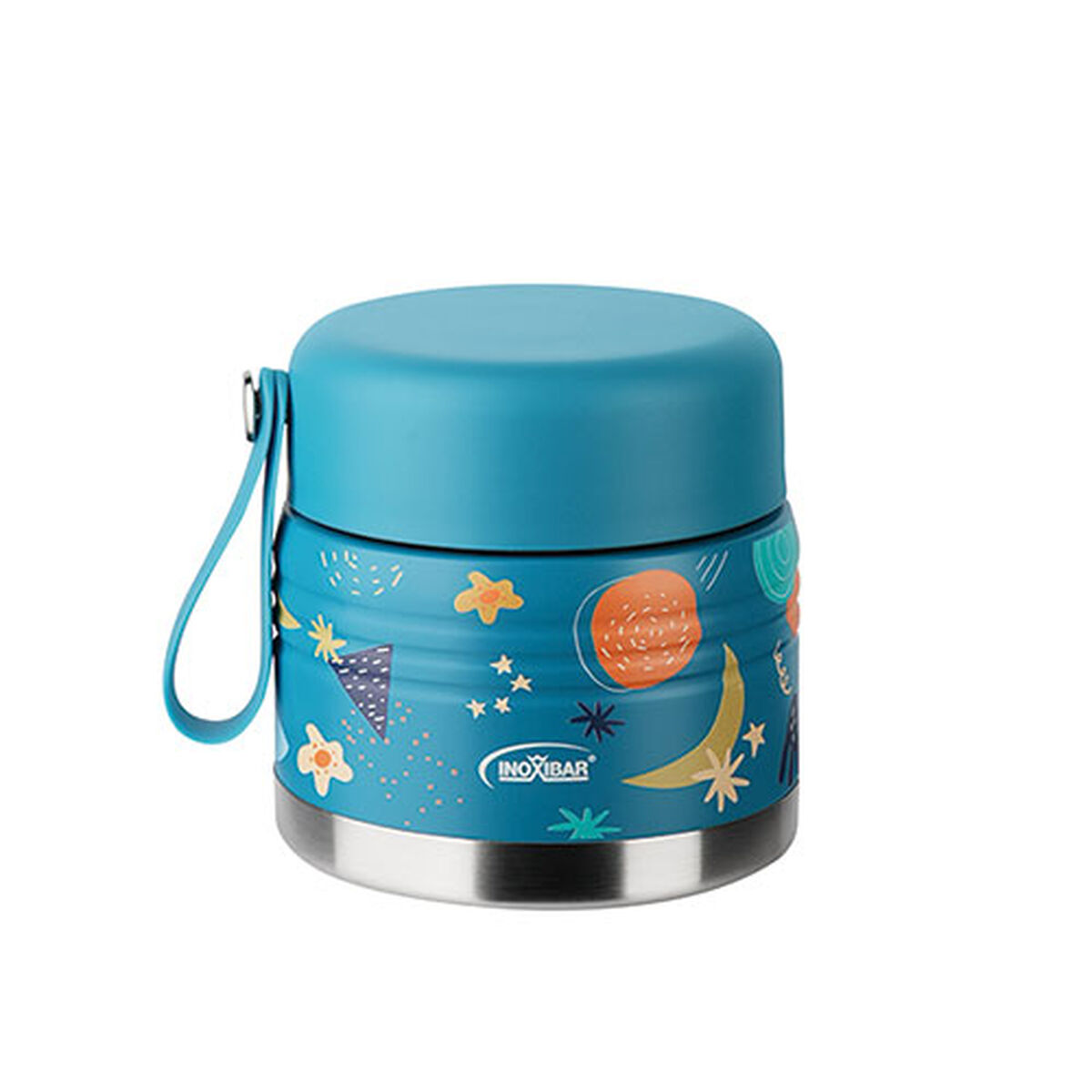Recipiente Térmico para Alimentos Inoxibar Azul 540 ml Aço inoxidável