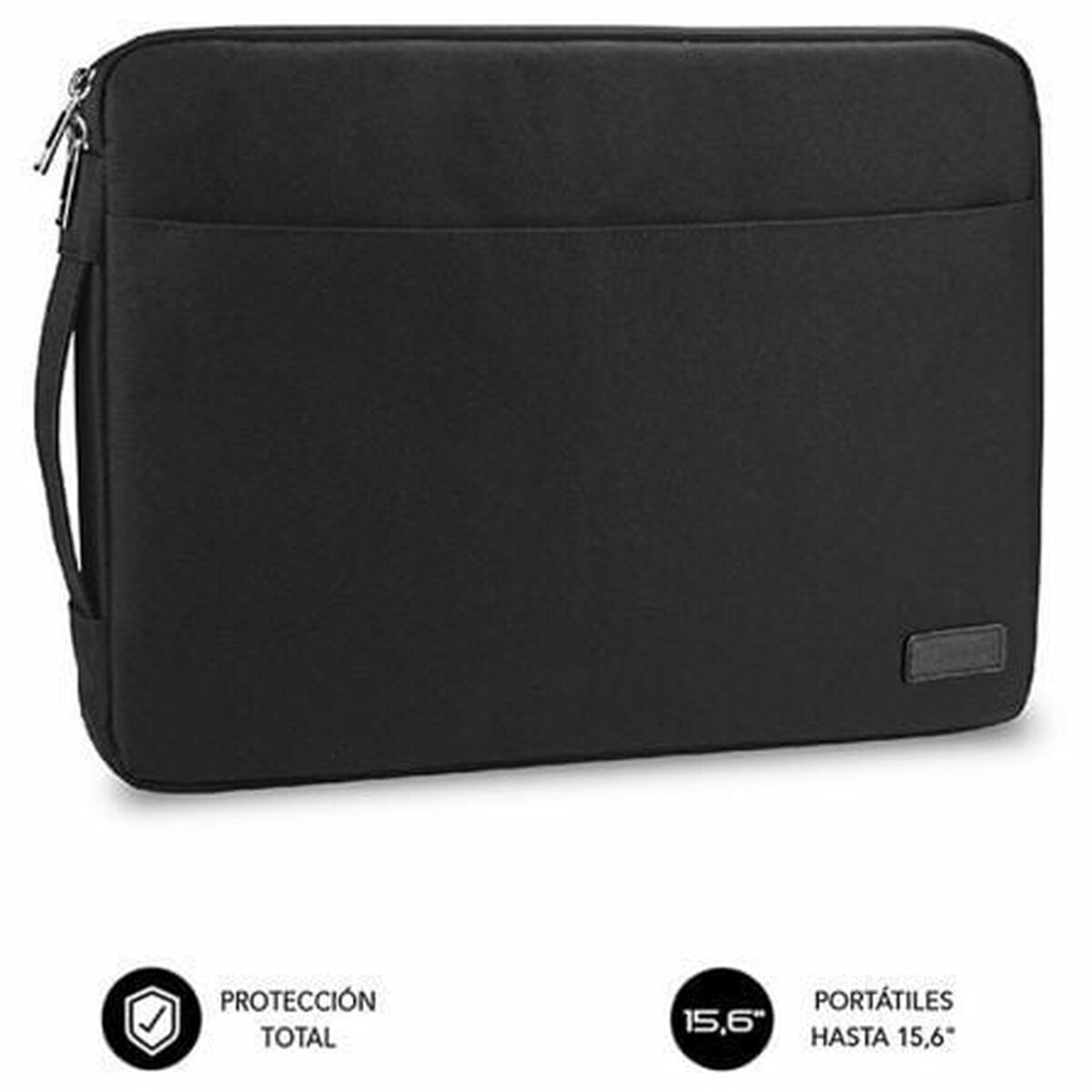 Capa para Portátil Subblim SUB-LS-0PS0101 Preto 15,6"