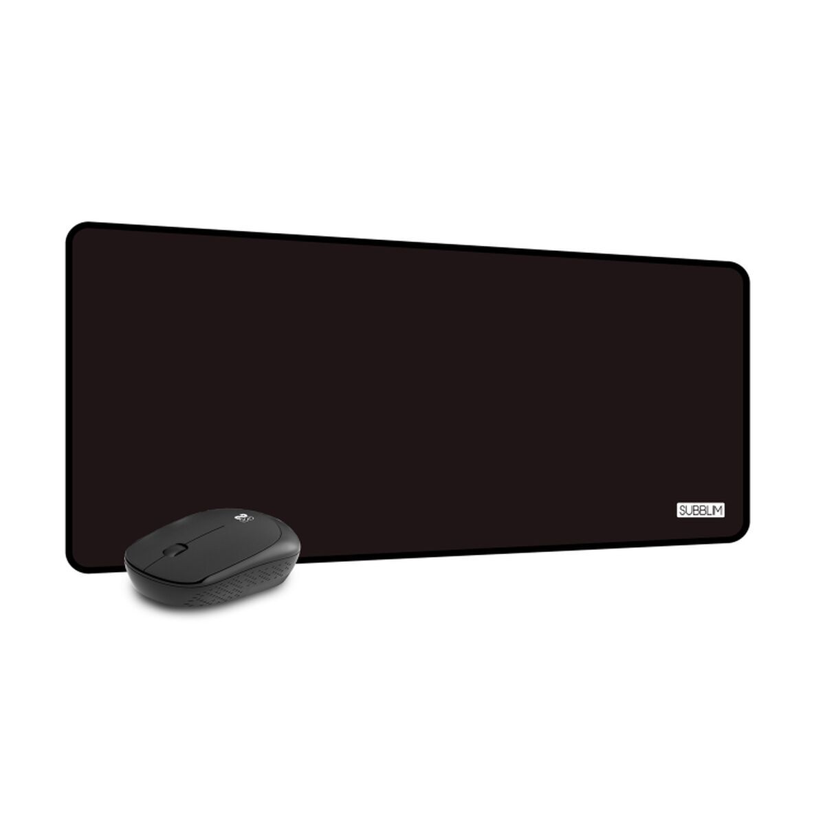 Rato e Tapete Gaming Subblim Harm XL Preto