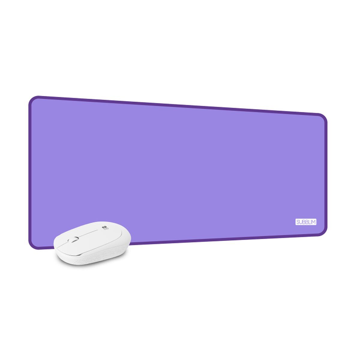 Rato e Tapete Gaming Subblim SUBMP-03HP002 Roxo Violeta
