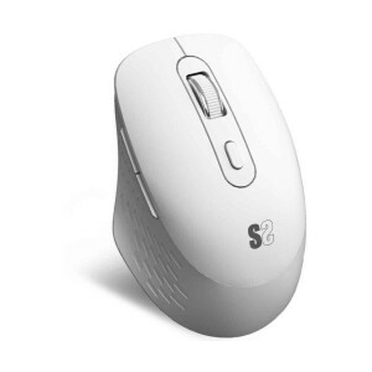 Rato sem Fios Subblim SUBMO-EDCUR02 Branco 1600 dpi
