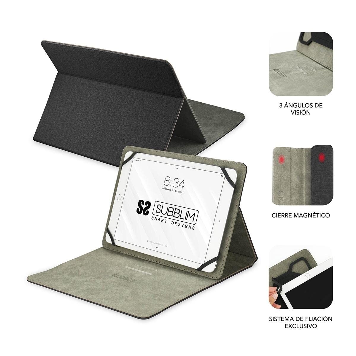 Capa para Tablet Subblim SUB-CUT-1CT001 Preto