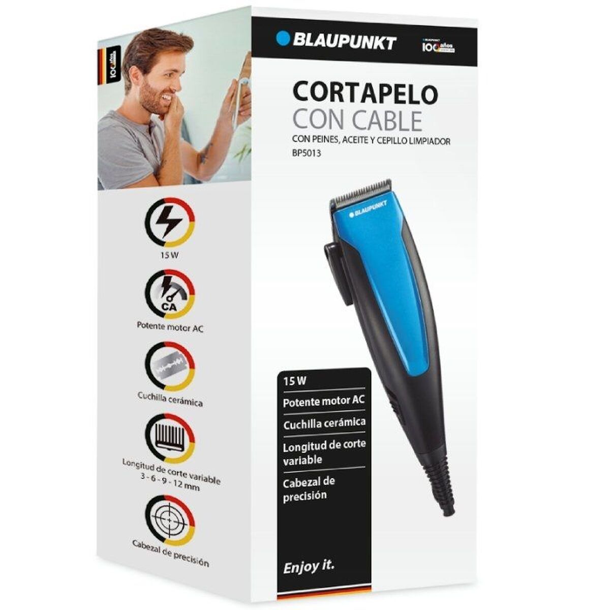 Aparadores de Cabelo Blaupunkt BP5013 6 Peças