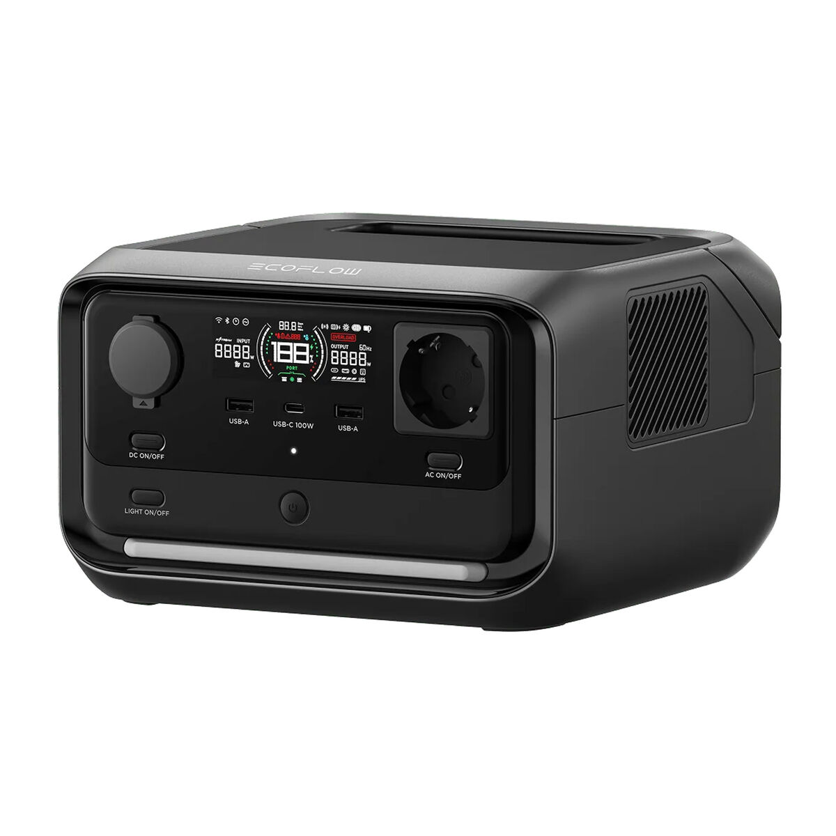 Central eléctrica portátil Ecoflow River 3 Plus 600 W