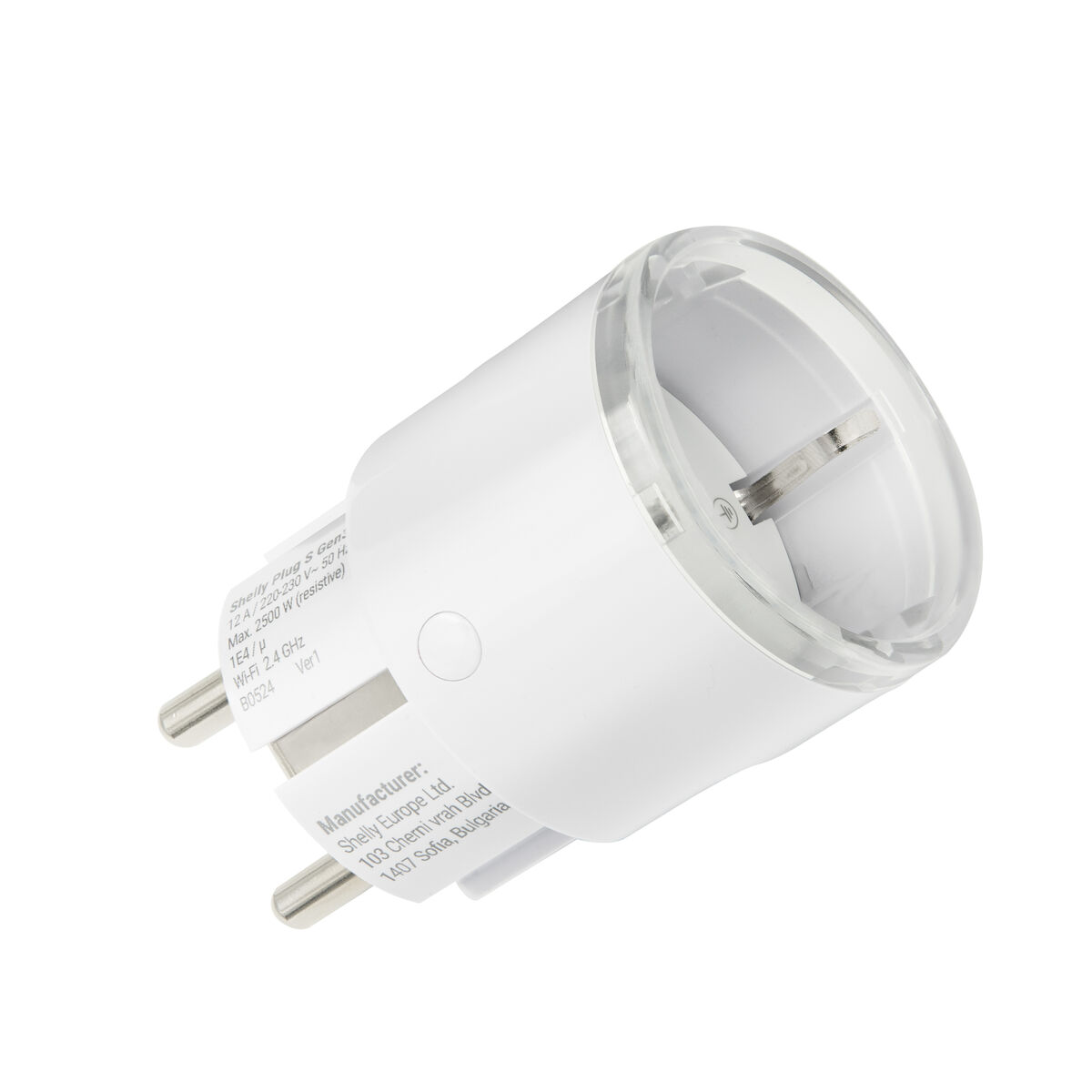 Tomada Inteligente Shelly 85366990 Wi-Fi 230 V 10 A