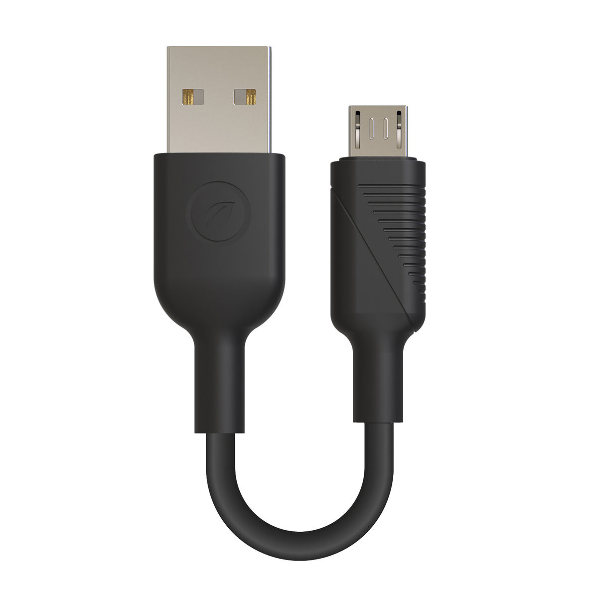 Cabo USB Muvit for Change Preto 20 cm