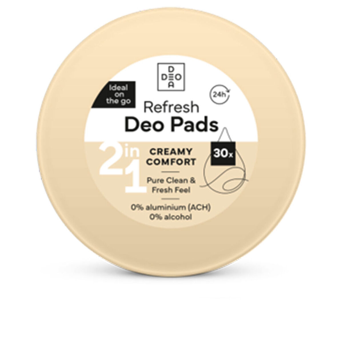 Desodorizante Deodea DEO PADS Cremy Comfort (30 Unidades)