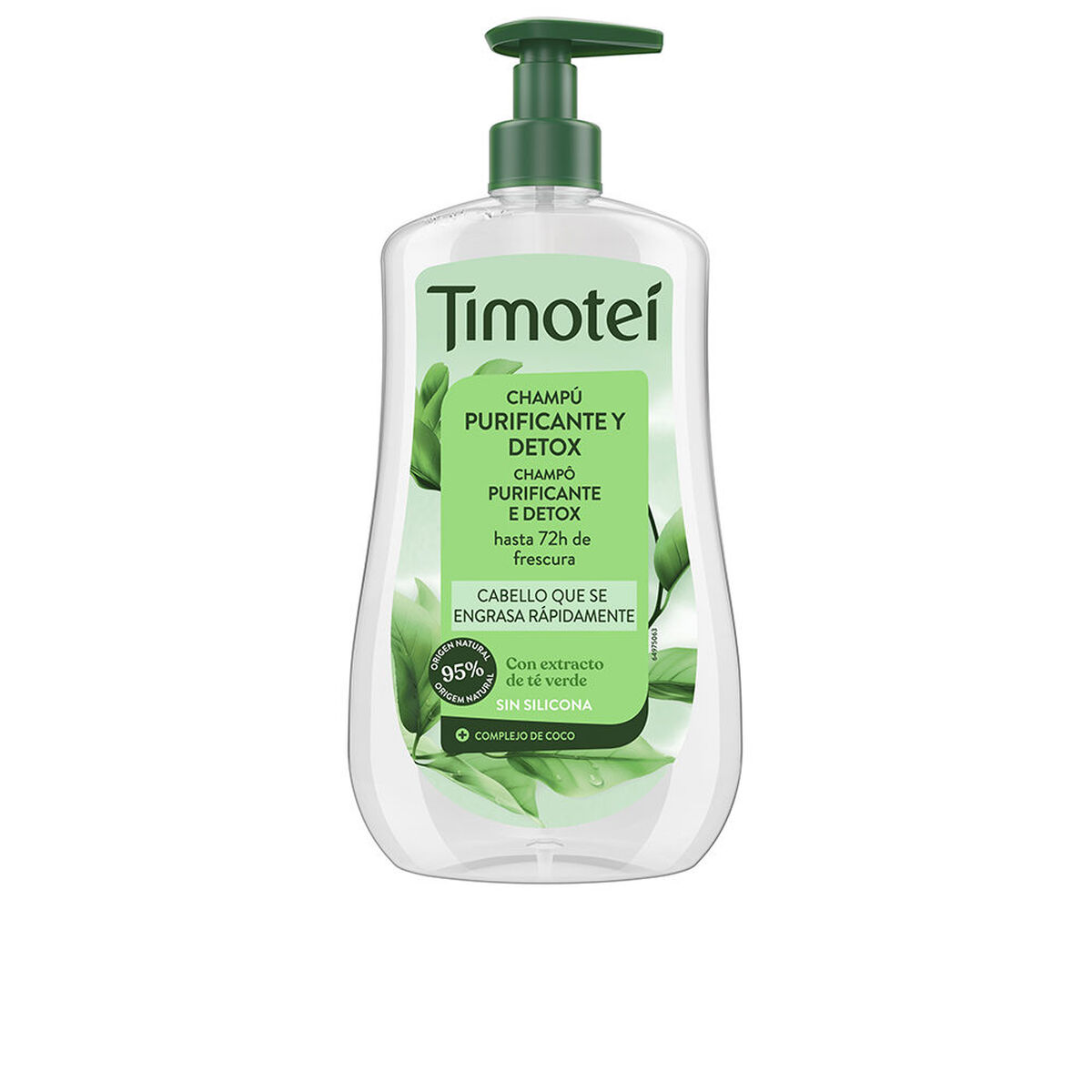 Champô Purificante Timotei TIMOTEI PURIFICANTE 600 ml Desintoxicante