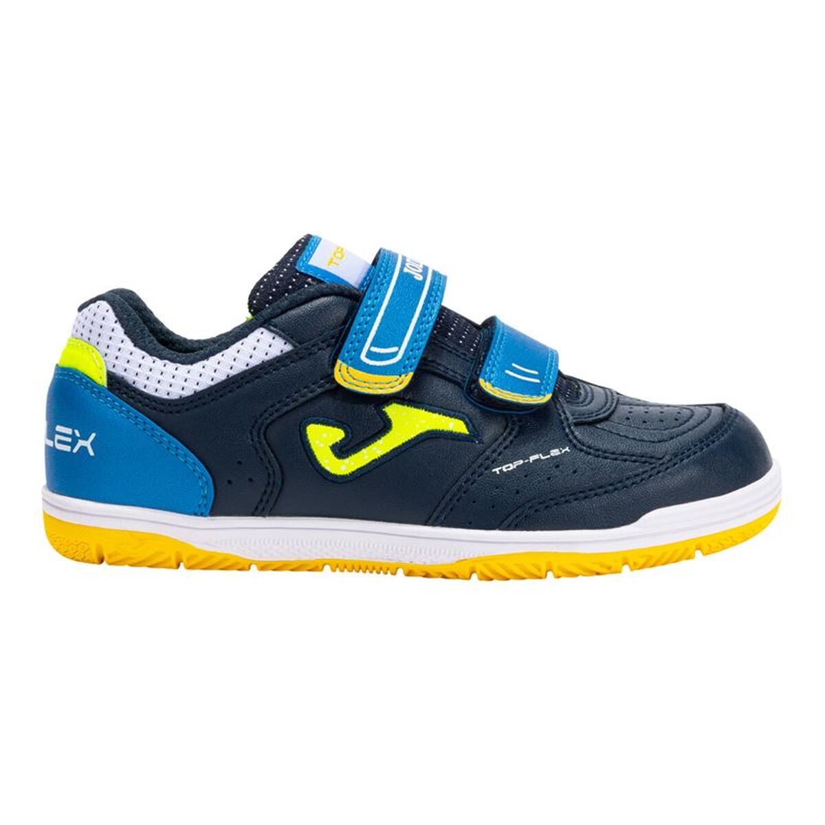 Chuteiras de Futebol de Salão Infantis Joma Sport Top Flex 2503 Azul escuro