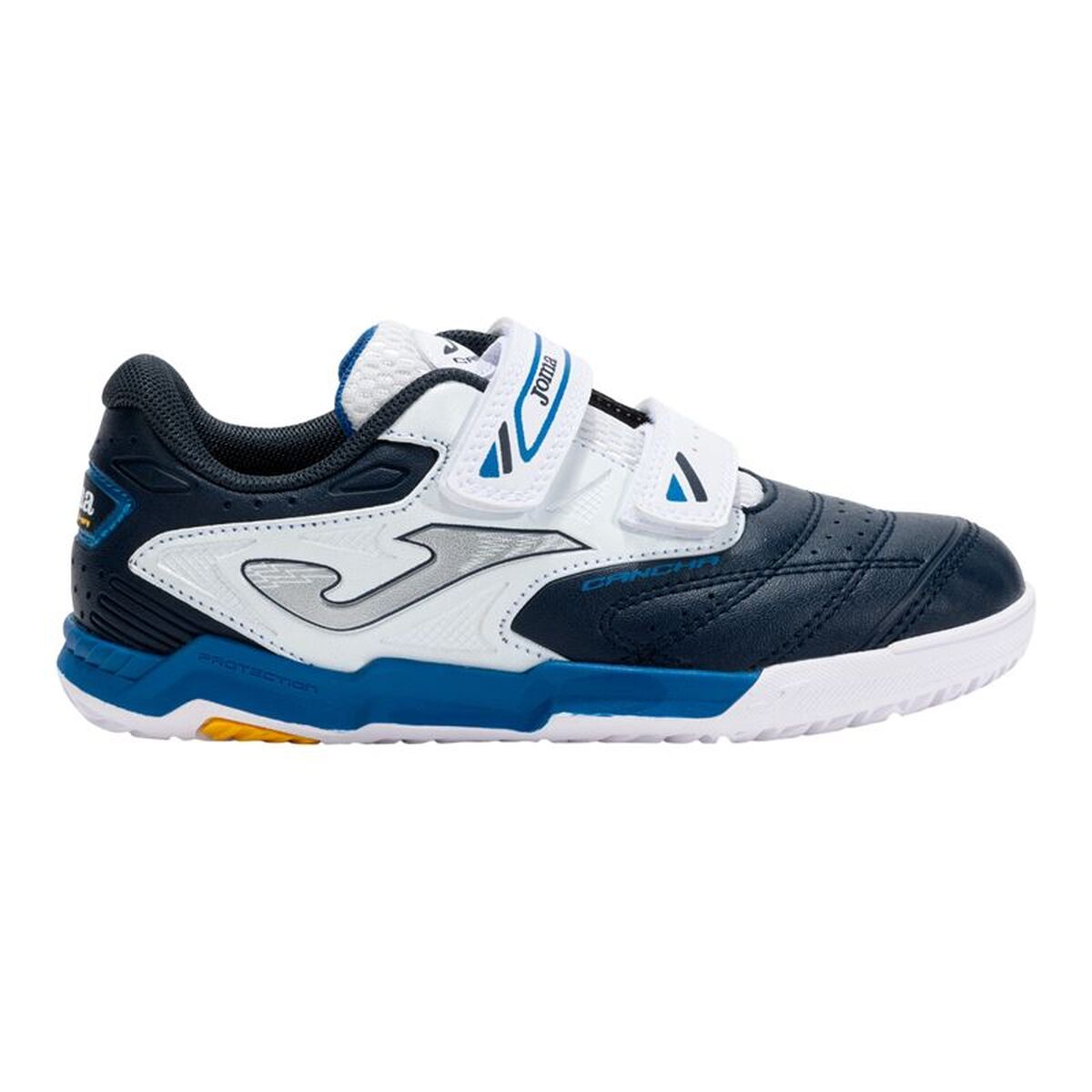 Chuteiras de Futebol de Salão Infantis Joma Sport Cancha 2503 Azul escuro