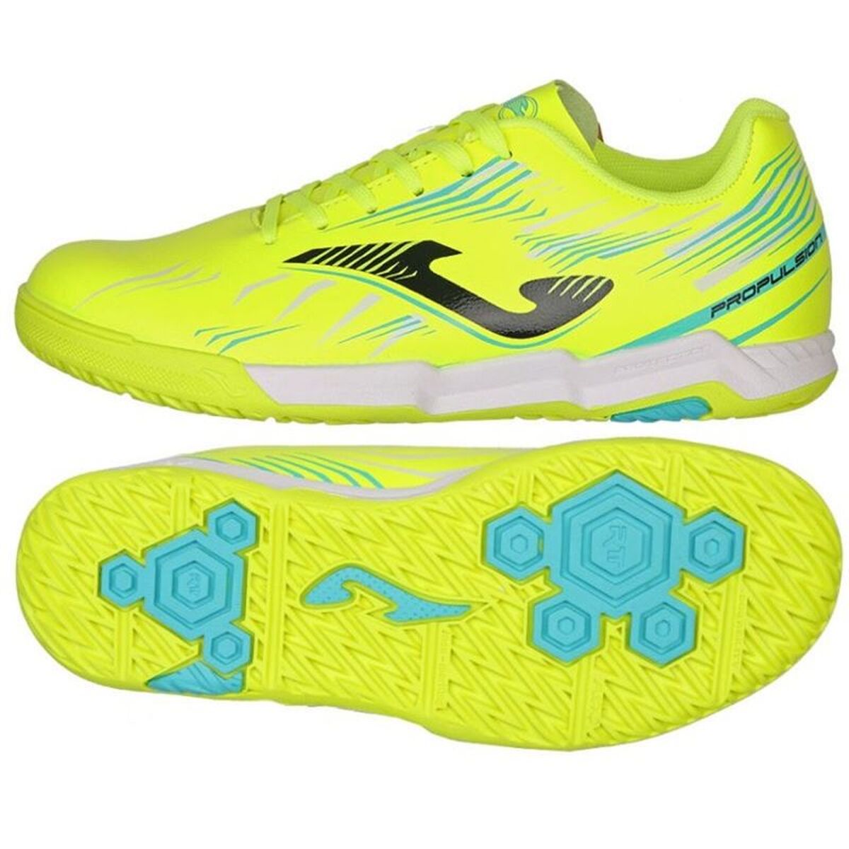 Chuteiras de Futebol de Salão Infantis Joma Sport Propulsion 2509 Amarelo