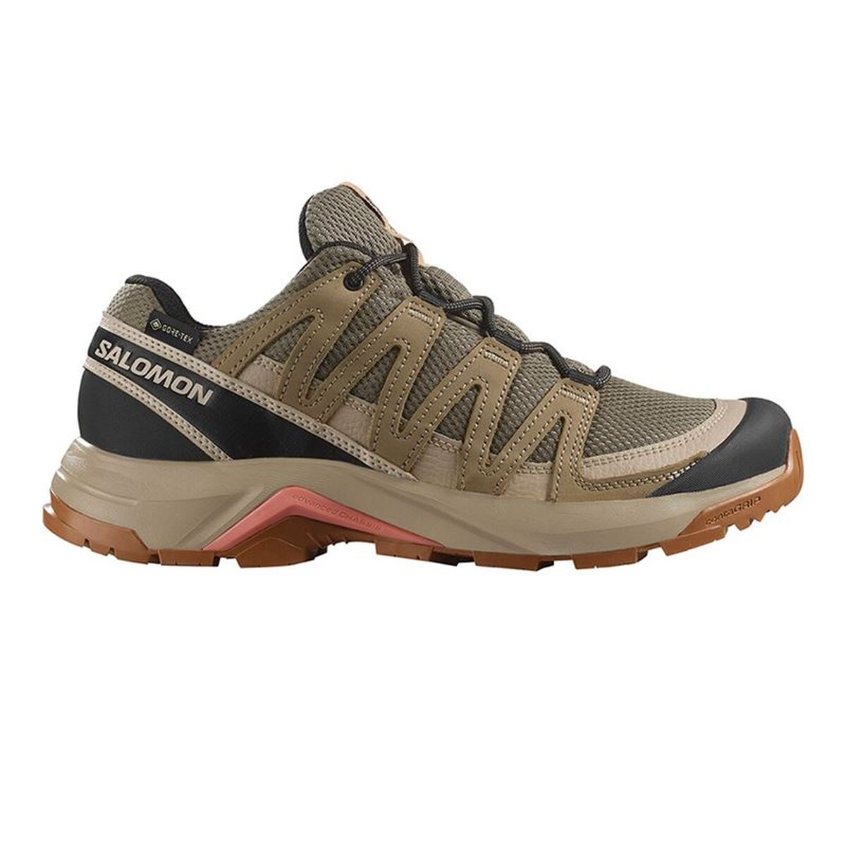 Sapatilhas de Caminhada Mulher Salomon X-Adventure Recon Gtx Bege