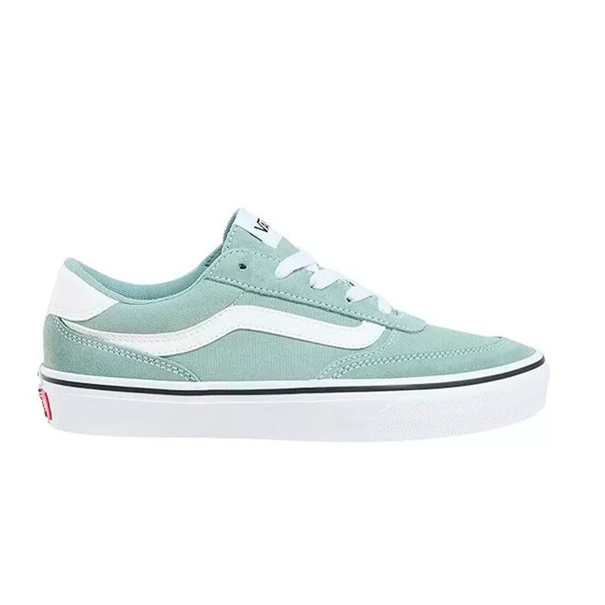 Ténis Casual de Mulher Vans Brooklyn Ls Sucv Icebe Azul Claro