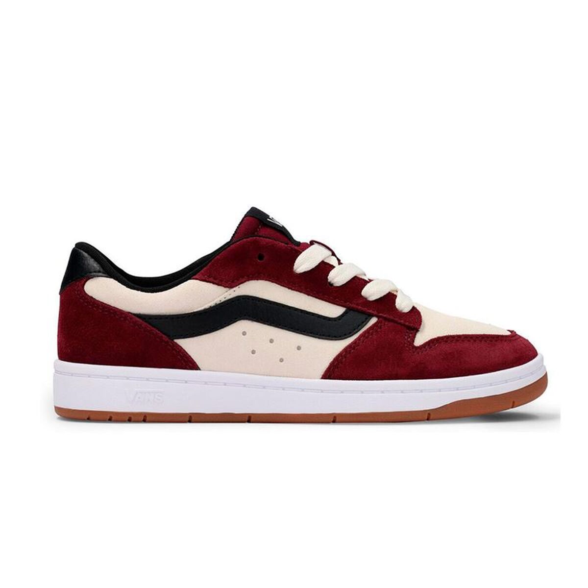 Ténis Casual de Mulher Vans Ryland Ls Sucv Vermelho