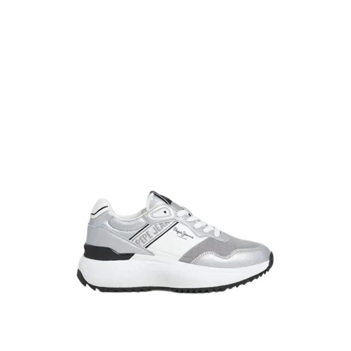 Ténis Casual de Mulher Pepe Jeans Kimi Mesh Cinzento