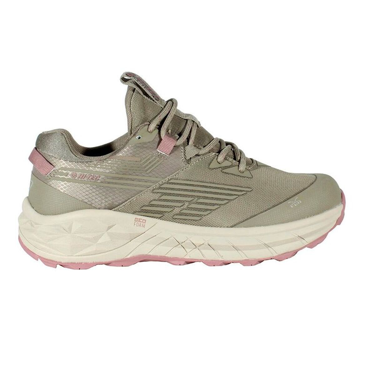 Ténis de trail para mulheres Hi-Tec Fuse Trail Low Wp Verde